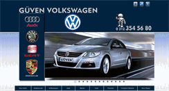 Desktop Screenshot of guvenvolkswagen.com